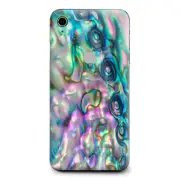Skins Decal Wrap for Apple iPhone XR - Abalone shell pink green blue opal