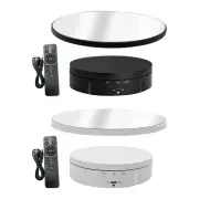 Photography Turntable Mirror Cover Rotating Display Stand for Image Jewelry