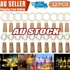 12x String Battery Copper 20LED Wine Bottle Cork Fairy Light Party Waterproof DX