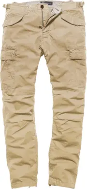 Vintage Industries Miller M65 Pants, beige, Size 33 for Men