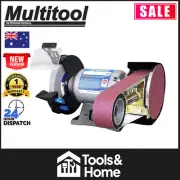 ITM 8”/200mm HEAVY DUTY BENCH GRINDER WITH PO362 MULTITOOL LINISHING ATTACHMENT