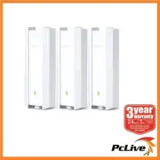 TP-Link EAP610-Outdoor 3 Pack AX1800 Indoor Outdoor WiFi 6 Access Point Mesh POE
