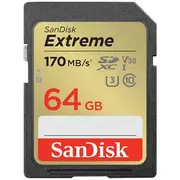 SanDisk 64GB Extreme SDXC Memory Card