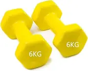 Vinyl Dumbbell Sets,Vinyl-Coated Iron Dumbbells,Soft Easy-Grip Dumbbell Weights for Strength Training, Muscle Toning, Body Rehabilitation, and Physical Therapy, Home, Gym