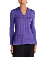 Misook Patterned Tunic