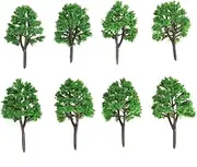 NUOLUX 20pcs Model Trees Landscape 1:150 7.5cm Model Train Scenery Landscape N Scale