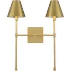 Savoy House Lighting 9-5202-2-322 Jefferson Wall Sconce Warm Brass