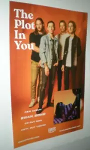 Poster - THE PLOT IN YOU swan song / the band j