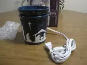 SCENTSY SILENT NIGHT FULL SIZE WARMER BOX HAS WEAR