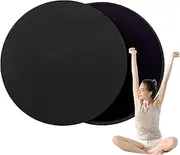 Workout Sliders Disc - Two Sided Fitness Sliders | Exercise Slides Discs | 2 Pieces Floor Sliders For Strength Slides | Core Workouts Carpet Or Hardwood Floors For Full Body Exercises