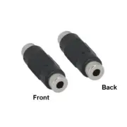 Kentek 3.5mm 1/8" AUX Female Audio Coupler Adapter for Car iPod HeadSet MP3 MP4