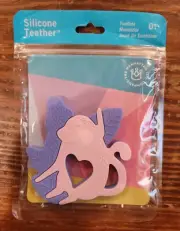 Manhatten Toy Monkey Silicone Teether NIP
