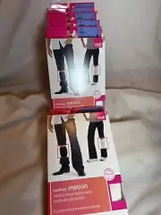 Mediven Motion Compression Socks lot of 6 White Size Med 16-20 Calf
