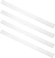 MUSISALY 4pcs Mahjong Game Racks Mini Travel Mahjong Set Supports for Boys and Girls Adults U-Shape Card Holders Ruler