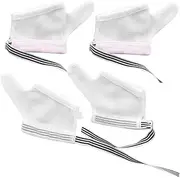 HAMPPLIES 2 Pairs Thumb Gloves Scratch Protectors Adjustable for Comfort for Stop Thumb