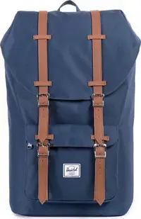 在飛比找Yahoo!奇摩拍賣優惠-【Herschel Supply Co.】海軍藍色Littl