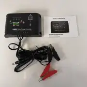Digital 10A Solar Panel Cell PWM Regulator Charger- 12 or 24v