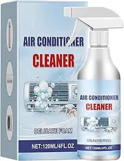 Air Conditioner Foam Spray,120ml Rinse-Foam Cleaner | Ac Coil Cleaner Foaming, Air Conditioner Coil Cleaner Spray for Dust Dirt