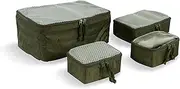 Tasmanian Tiger Unisex - Adult TT Modular Pouch Set Vl Bag, Olive, Set EU
