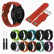 For Garmin Fenix 3/3 HR /Sapphire & Quatix 3 Silicone Watch Band Wrist Strap