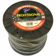 Commercial trimmer line ellispe twist 2.4MM X 3LB black 350M