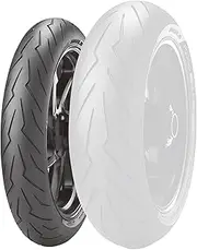PIRELLI DIABLO ROSSO3 Motorcycle Tire, Front, 130/70ZR16M/C (61W) Tubeless Type (TL) 3865500