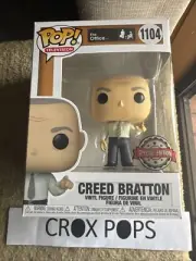 CREED BRATTON The Office SE 1104 Funko Pop Vinyl New in Mint Box + Protector