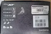 Shimano XT FD-M8100-M Front Derailleur - 2x12, 34.9/31.8/28.6 Clamp, Front