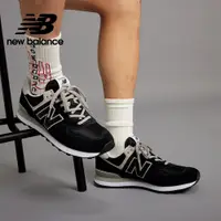 在飛比找蝦皮商城優惠-【New Balance】 NB 復古運動鞋_中性_黑色_M