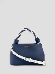 GUESS Blue Cruise Vibe Top Handle Crossbody Bag