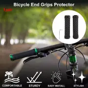 Bike Handlebar Grip Cover 128mm Lightweight MTB End Grips Protector Black 1 Set