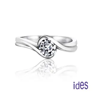 ides 愛蒂思 品牌10周年慶精選50分E/VS2八心八箭完美車工鑽石戒指