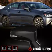 Fits 2014-2020 GS300/350 [Right Passenger Side] OE Style Power+Heated+BSD Mirror