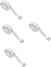 4pcs Tape Measure Measuring Tape Bmi Tester Bmi Calculator Retractable Tape Health Monitoring Tape Body Measurement Tape Plastic