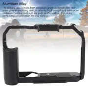 Camera Cage Porous Aluminum Alloy With Cold Shoe 1/4in 3/8in Screw Hole Vid