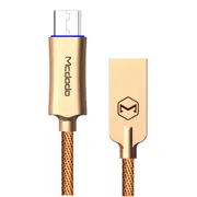 Auto Disconnect QC 3.0 Quick Charge Micro USB Cable Gold