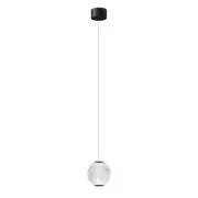 Vencha Langdon Single LED Pendant Light - Black (3000K)