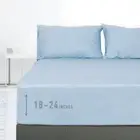 Sunflower Extra Deep Pocket Full Sheet Set - 100% Cotton, Powder Blue - Fits ...