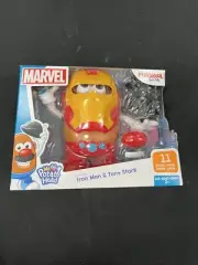 2014 - Marvel Mr. Potato Head - Iron Man & Tony Stark - 11 pieces - New, Sealed