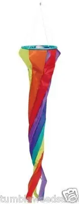 HQ Turbine Windsock Kite Tail 71" Patio + Boat + Garden 4 X Bird + Metal Swivel