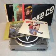 (New) Audio-Technica AT-LP60 Fully Automatic Belt-Drive Turntable W Records!