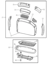 Genuine Mopar Glove Box Lock Cylinder 4746674