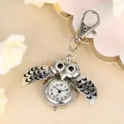 Fashion Keychain Key Ring Hanging Pocket Watch Analog Quartz Nurse Fob Watch
