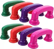 8pcs Auditory Feedback Cell Phone Reading Whisper Phone Plastic Fun Auditory Feedback Phones Phonics Phone Colorful Whisper Phone Phone Phone Abs