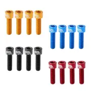 4pcs/Set MUQZI Aluminum Alloy Bicycle Headset Stem Bolts Bike Spare Tools Parts