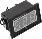 SWOOMEY Golf Voltmeter Voltage Gauge Golf Cart Voltage Meter Battery Golf Cart Battery Meter Voltmeter External Wire Lengthened Pipe Outer Wire Hose Pipe Digital Voltage Meter Dc Voltmeter