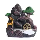 High Mountain Flowing Waterfall Backflow Incense Burner Home Fragrance7374