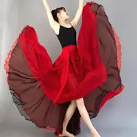 在飛比找ETMall東森購物網優惠-古典民族演出服燈火夏輝舞蹈裙