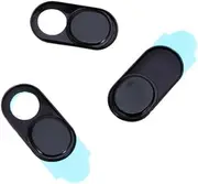 QUMIIRITY Ultra Thin Webcam Cover for Laptops Smartphones Privacy Protection Camera Cover Durable Easy Slide Design for Enhanced Security Black
