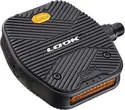 LOOK Cycle - Geo City Grip Bicycle Pedals - Flat Pedals - Slip-Proof Safety - Innovative Activ Grip Rubber - Premium High-Performance Urban Bike Pedal